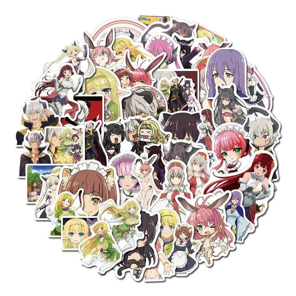 

10/30/50PCS Different World Girl Summoning Art Graffiti Anime Sticker Gift Toy Laptop Guitar Skateboard Decal Sticker Wholesale