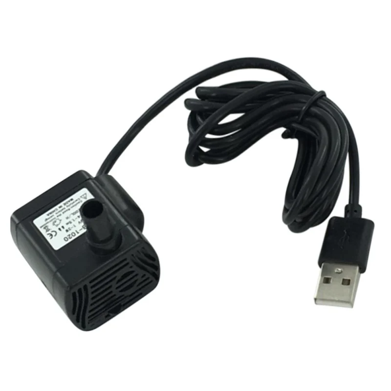 Погружной водяной мини-насос с питанием от USB погружной диспенсер для аквариума