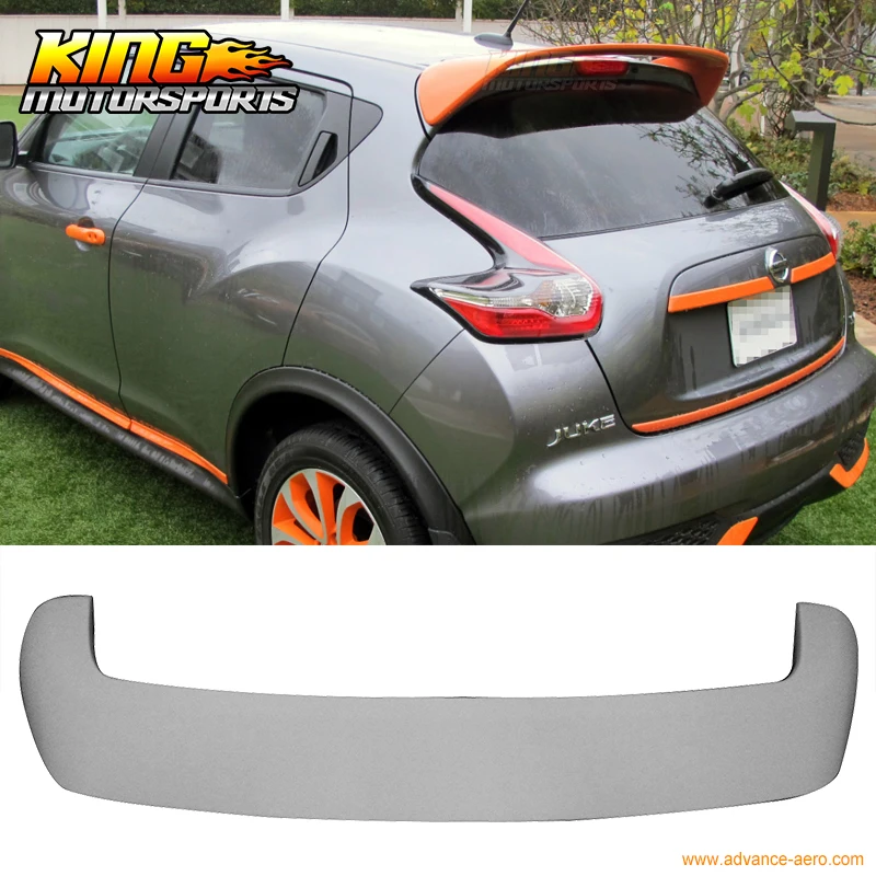 Матовый черный подходит для 2011 2017 12 13 14 Nissan Juke OE Style задний спойлер на крыло крышу