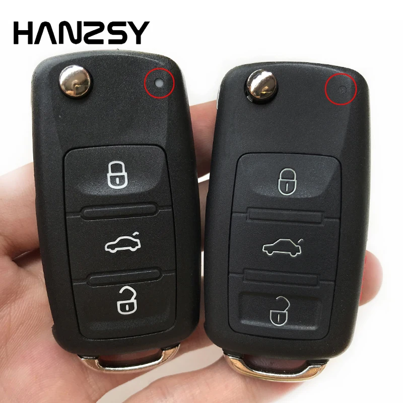 3/4 кнопочный чехол для автомобильного ключа для VW golf 4 7 6 mk6 для VolksWagen Touareg Tiguan Polo Авто Флип складной дистанционный чехол для брелока