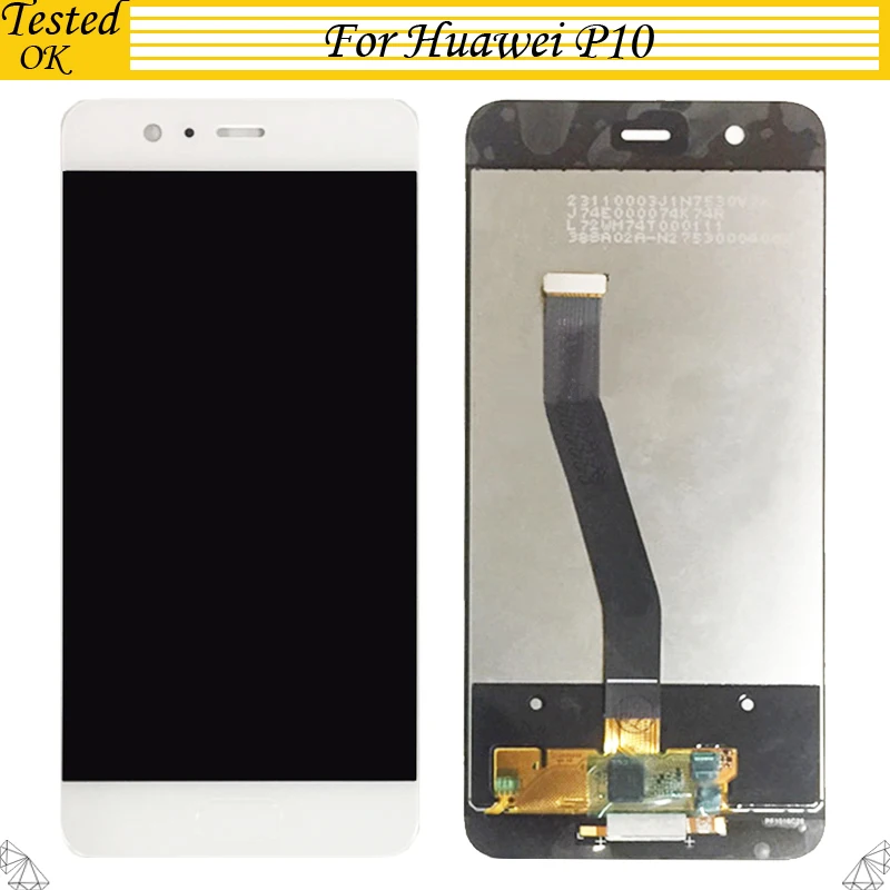 

5.1inch LCD For HUAWEI P10 Display Touch Screen Replace For HUAWEI P10 LCD VTR-L09 VTR-L10 VTR-L29 Black White IN Stock