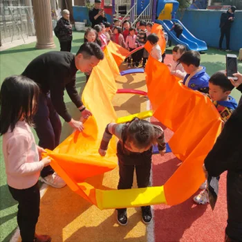 

Rainbow Bridge Climbing Ladder Kids Games Kindergarten Team Building Sensory Training Equipment Children Activity Outdoor Toys