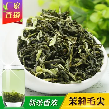 

2020 Chinese Jasmine Flower Green Tea Real Organic New Early Spring Jasmine Tea for Weight Loss Green Food Health Care