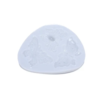 

1pcs UV Resin Jewelry Liquid Silicone Mold Animal Butterfly Resin Charms Molds For DIY Jewelry Decorate Making Molds