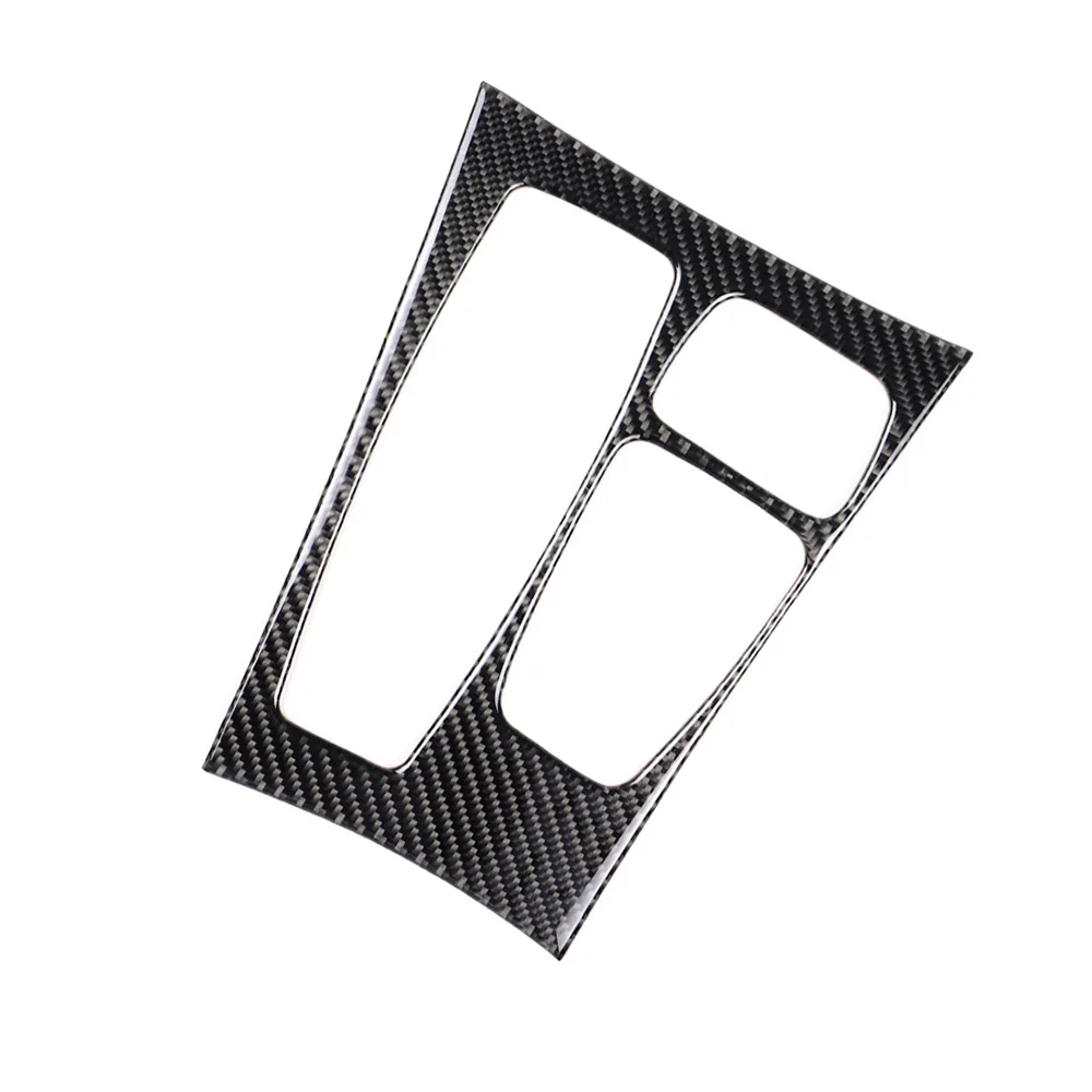 

Carbon Fiber Car Gear Shift Box Panel Cover Trim black brand new auto Gear Shift Box decorative Cover For BMW X5 E70 2007-2009