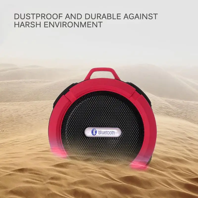 Hands-Free Душ динамик Bluetooth динамик беспроводной динамик с 5 Вт драйвер всасывания Cu портативный легкий водонепроницаемый динамик