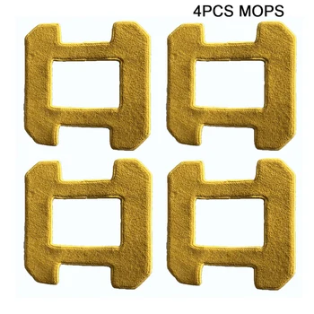 

4pcs Mops for robot window cleaner QHC005 glass cleaner,4pcs yellow mops
