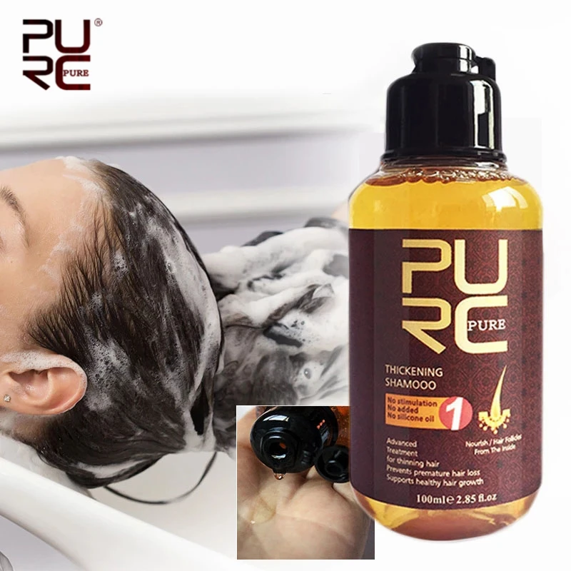 Herbal Ginger Shampoo Hair Growth Essence Treatment For Hair Regrowth