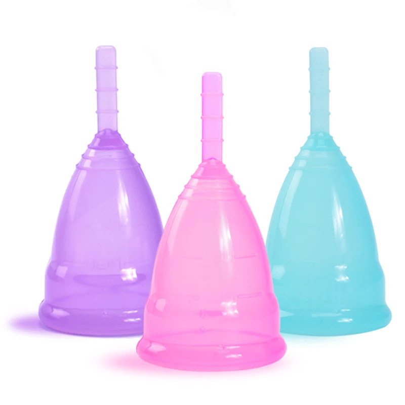 Многоразовые женские чаши менструальные силиконовые 20 шт./лот|copitas menstruales|lady cup