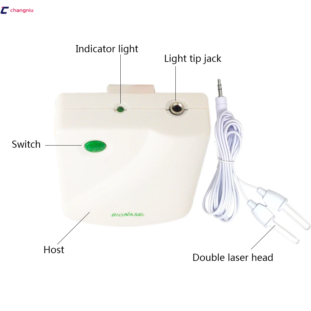 BioNase от насморка массажной терапии, поллиноза, низкочастотный импульсный и лазерное терапевтическое оборудование, ринит, инструмент для лечения