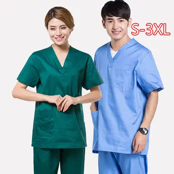 

Men's And Women's Hand-washing Clothes Split Suit Surgical Gown Brush Hand Clothes Nurse Clothes Doctor Clothes Overalls