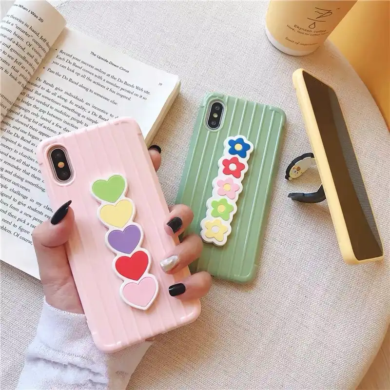 Bombones De Lujo Tronco Silicona Suave Con Un Dibujo Animado Titular Para Oppo F5 Jovenes F9 F11 A9x R15 X K1 Ax7 R9 F1 Mas R10 R11 S R17 Z1 Telefono Caso