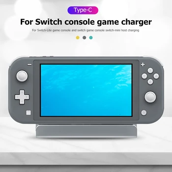 

USB Type C Charging Stand Accessories Wireless Charging Pad Induction Wirless Charger for Nintendo Switch Nintend Switch Lite NS