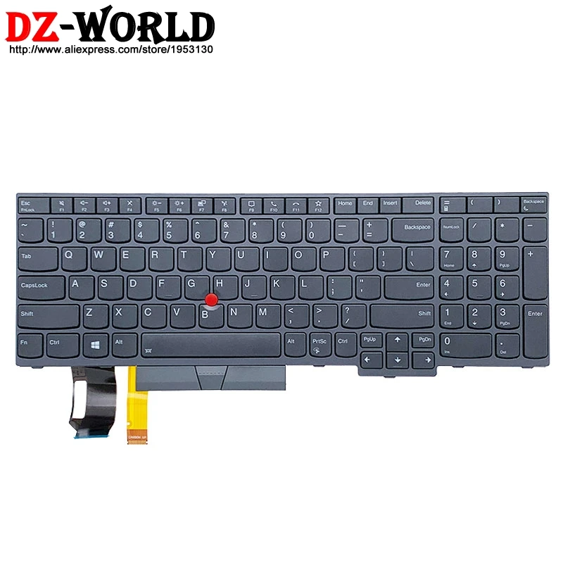 

New Original US English Backlit Keyboard for Lenovo Thinkpad T15 Gen2 P15S Gen 2 Laptop Teclado 5N21B08451 5N21B08414