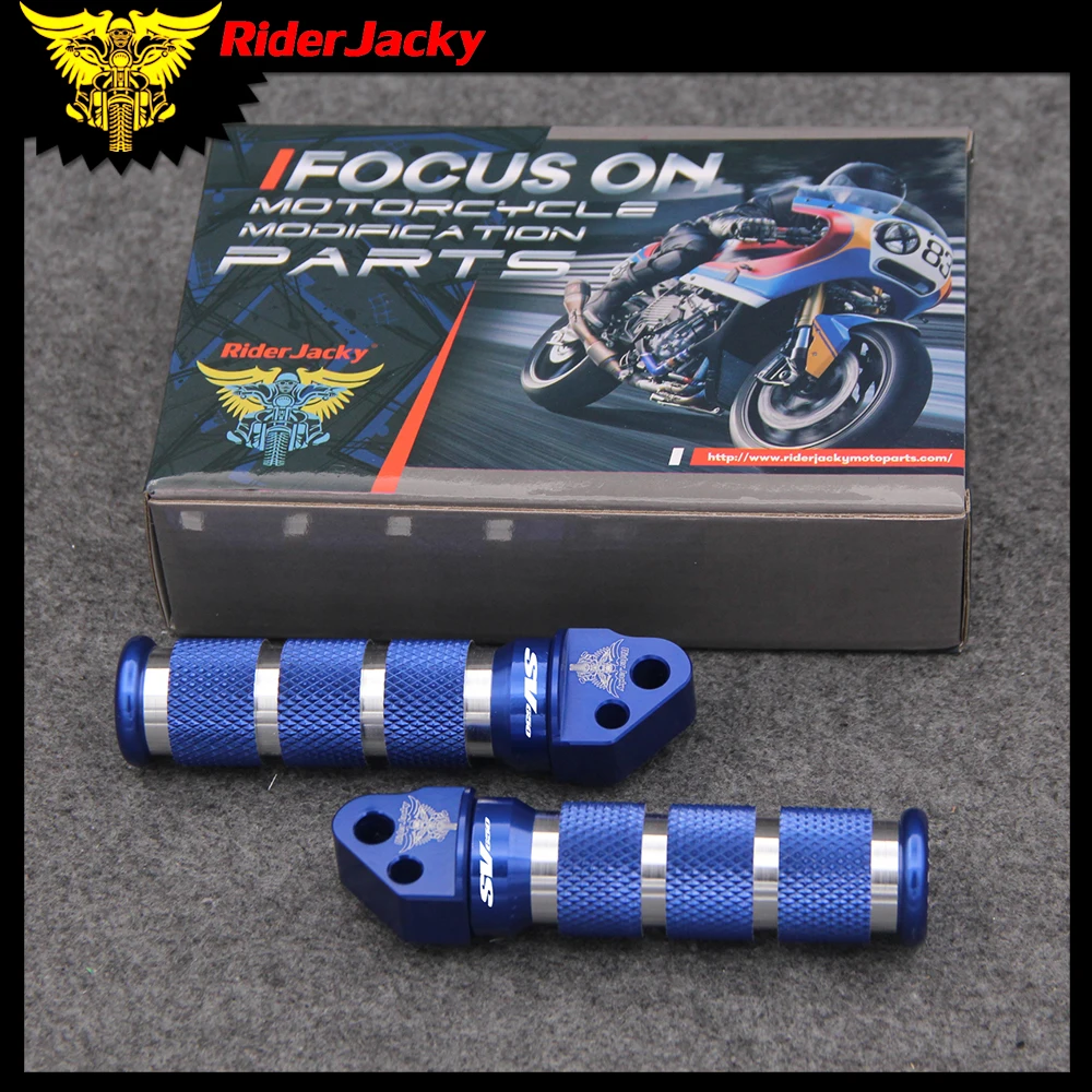 CNC Алюминий Мотоцикл задних ног подножки педали для Suzuki SV 650& SV650S 1999-2009 2006 2007 2008
