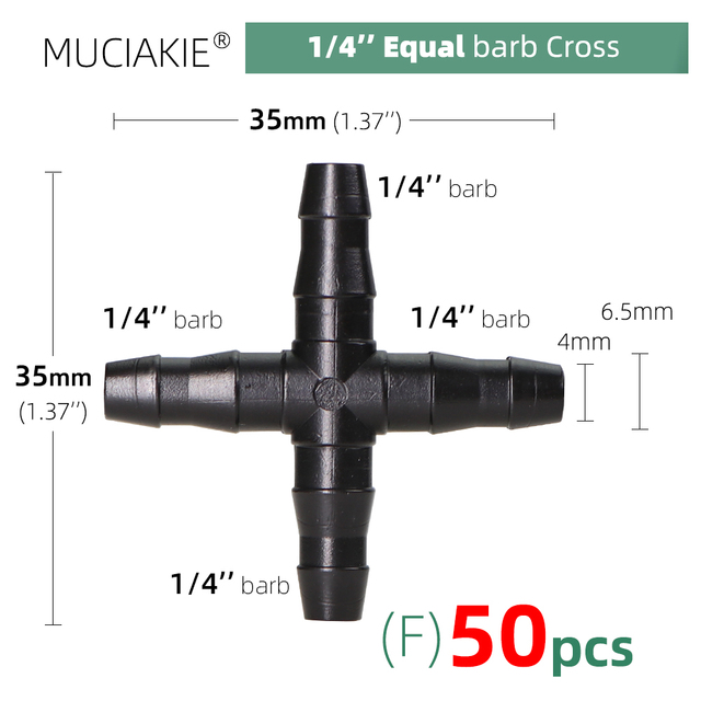 24 Types of Garden Watering Connector for Irrigation Nozzle Sprinkler Fittings Hose Coupling Adaptor Tee Equal Shut Off