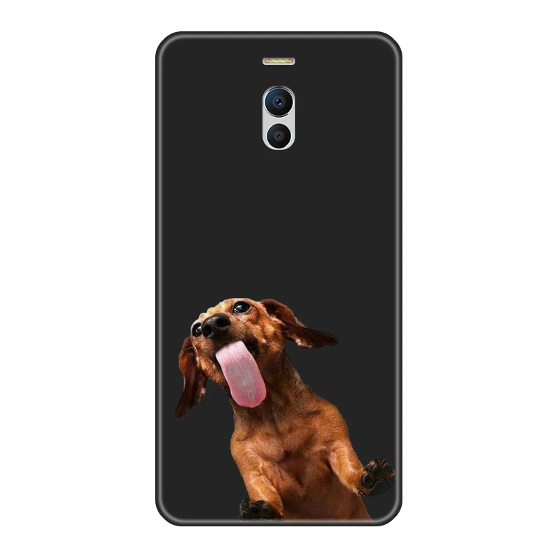 Чехол для телефона для Meizu M6 M5 M3 M2 Примечание силиконовый мягкий мопс, собака, кошка Альпака задняя крышка для Meizu M2 M3 M3S M5 M5C M5S M6 M6S M6T чехол - Цвет: No.6
