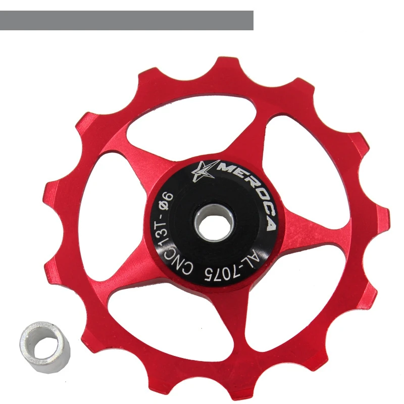Meroca プーリーガイド付きリアディレイラーギア 11t 13t スチールベアリング付き自転車パーツ Aliexpress