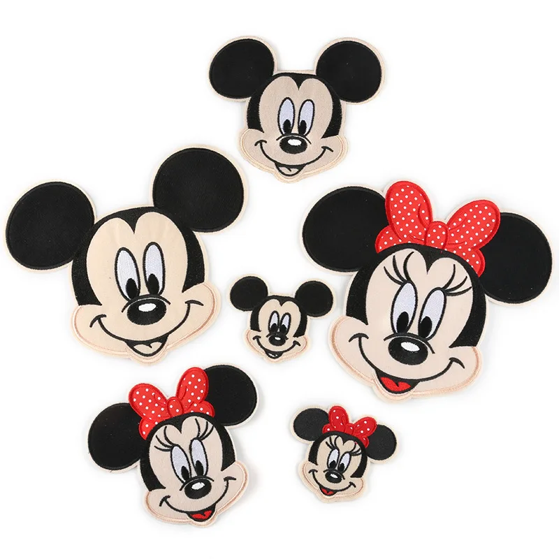 

Cute Mickey Minnie LOL Patch for Clothing Sticker for Children Boy Girl DIY Patches T-shirt Heat Transfer Vinyl Iron on Patches