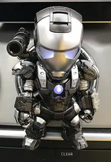 Black Tyrant Silver Мстители, голосовое управление, креативные огни, мультяшный Железный человек, автомобильный тюйер, духи, автомобильный ароматерапия, украшение интерьера, стиль - Название цвета: Black Tyrant Silver