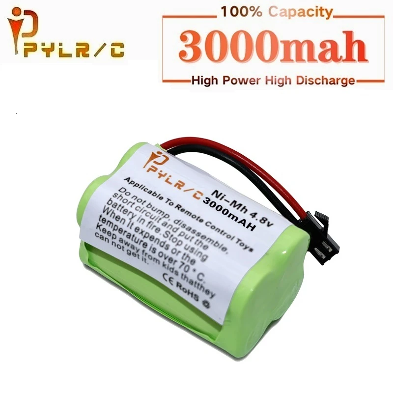 (SM Plug) 4 8 в 3000 мАч NIMH батарея для Rc игрушки автомобили лодки танки роботы пистолеты