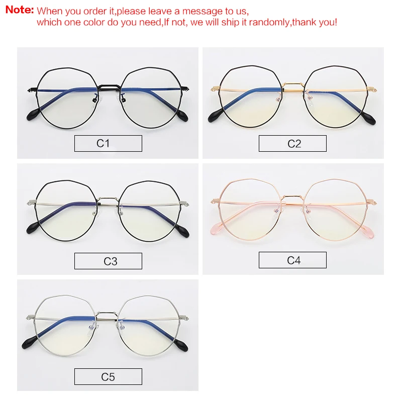 Оправа для очков из металлического сплава 2019 оправа женщин прозрачные очки