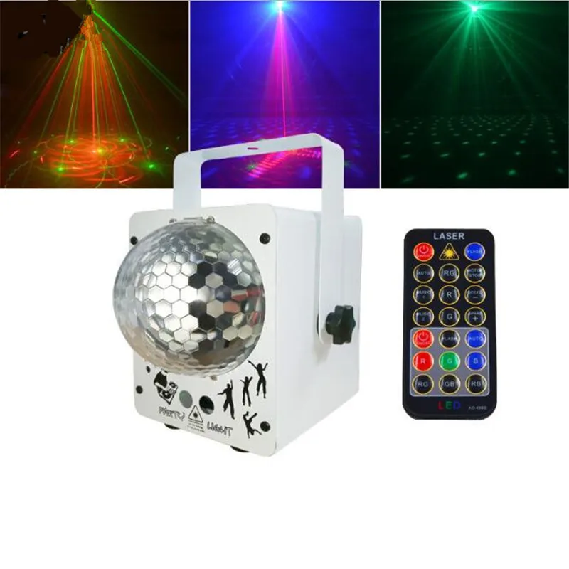 Дискотека Лазерное освещение rgb проектор Вечерние огни DJ освещение эффект для продажи светодиодный для дома Свадебные украшения