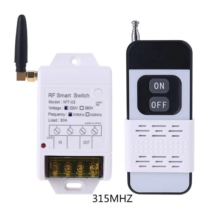 315MHZ 433MHZ Relay Wireless Remote Control Switch Receiver Transmitter, wireless remote controller,smart switch,smart universal remote control,smart ir remote control,bluetooth voice remote control