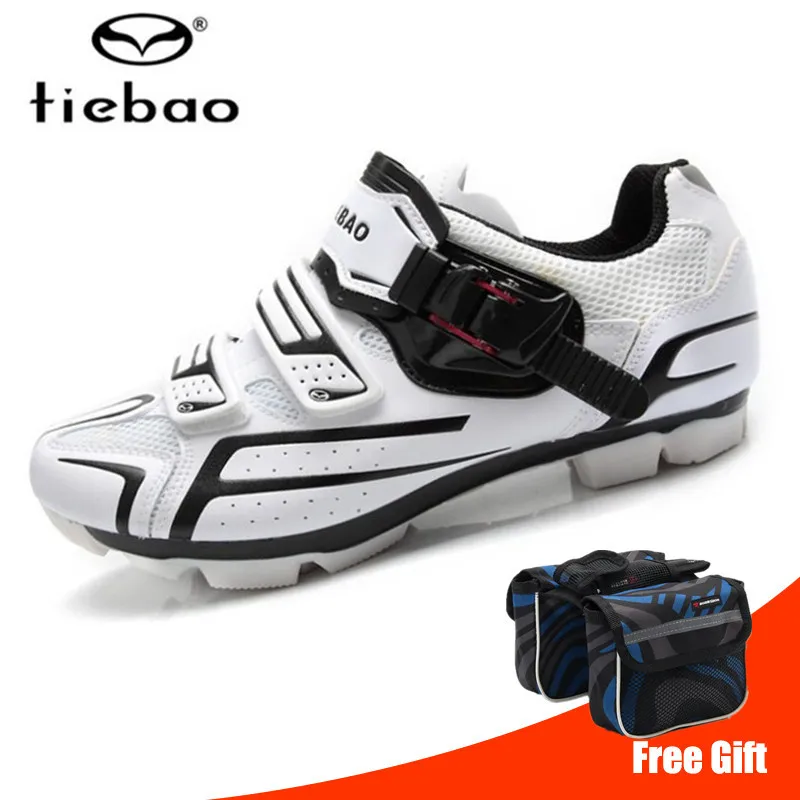 add bag Tiebao велосипедная обувь мужская sapatilha ciclismo MTB chaussure vtt профессиональная спортивная обувь для велосипеда самоблокирующаяся велосипедная обувь мужские кроссовки - Цвет: add bag