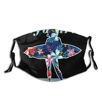 

protective mask with filter Surf Your Life Surfboard Ocean Wave anti dust PM2.5 reuse adult teen child girl