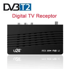 DVB-T2/DVB-T Wifi приемник HD цифровой ТВ-тюнер рецептор DVB T2 H.264 наземный ТВ-приемник TDT телеприставка для русского DVBT2