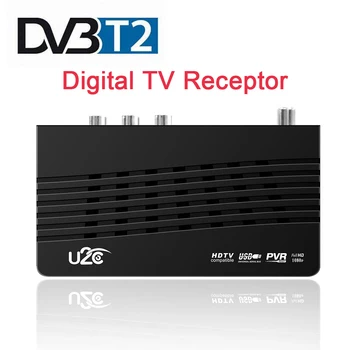 

DVB-T2/DVB-T Wifi Receiver HD Digital TV Tuner Receptor DVB T2 H.264 Terrestrial TV Receiver TDT Set Top Box For Russian DVBT2