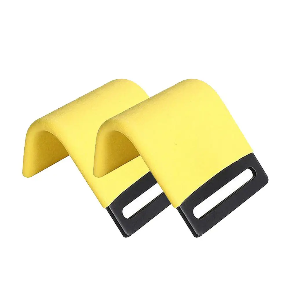 Фитнес тяжелая атлетика наручные крючки ремни Нескользящие подъемные крючки максимальная поддержка захвата для подтягивания тренировки - Цвет: Цвет: желтый