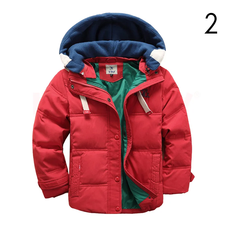 INPEPNOW Casual Children's Down Jacket Warm Winter Overall for Boy Winter Coat Kids Down& Parkas for Girls Coat Outerwear - Цвет: 2