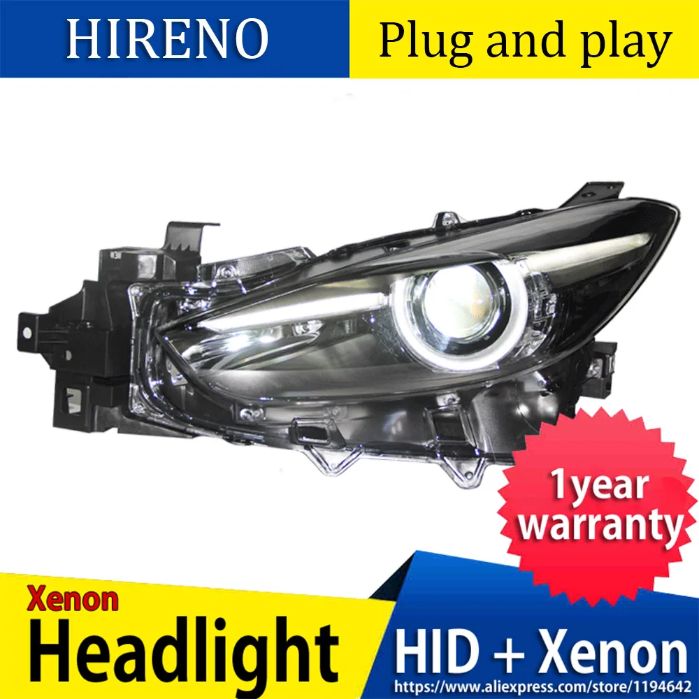 Car Styling for Mazda6 2018 2017 Atenza LED Headlight Mazda 6