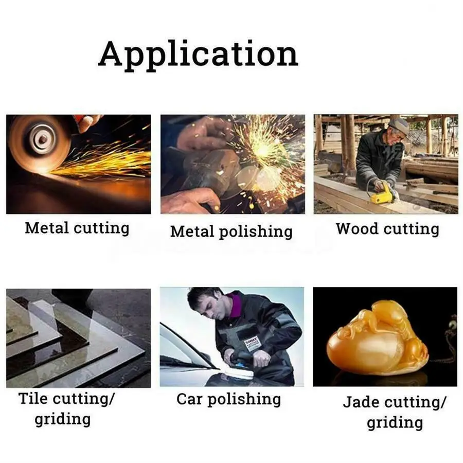 

Electric Angle Grinder Grinding Polishing Cut Off Lightweight Power tools