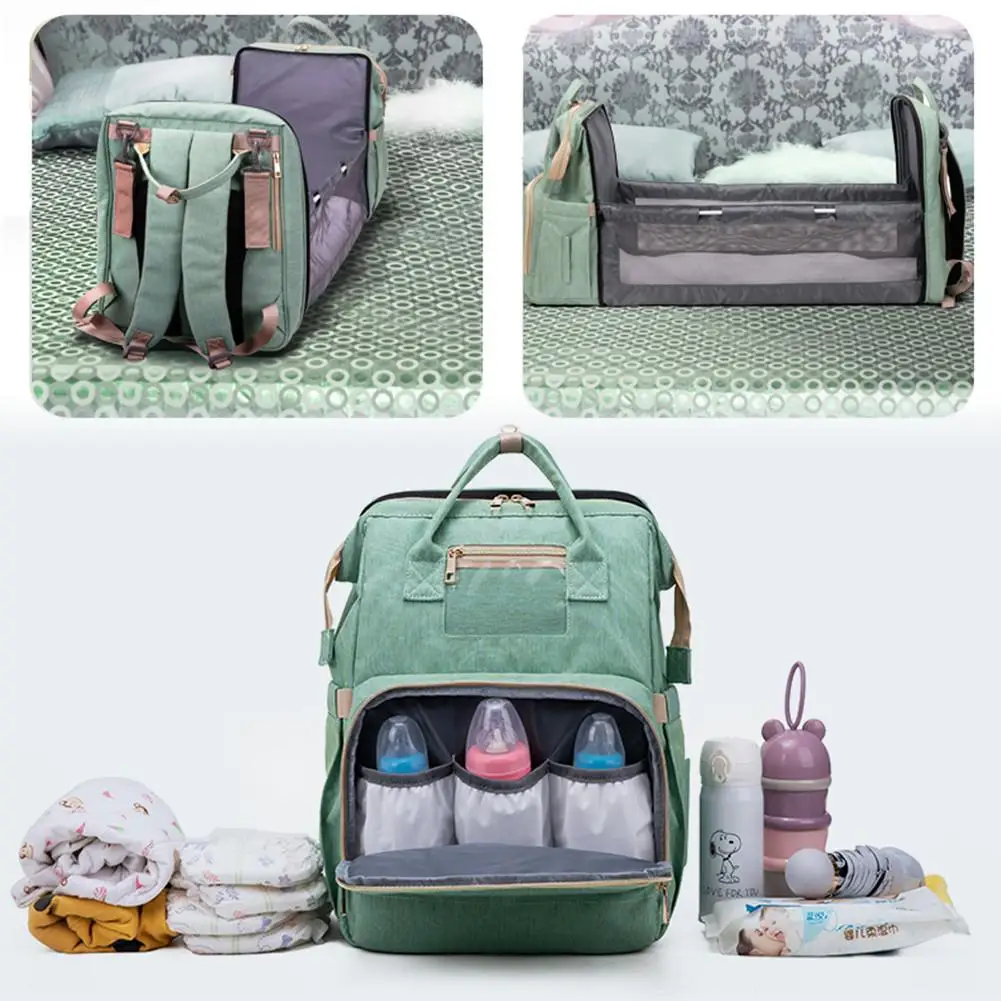 Portable Diaper Bag Baby Travel Backapack Baby Bed Diaper Changing Table Pads For Mom Dad Baby Portable Diaper Bag Baby Travel Backapack Baby Bed Diaper Changing Table Pads For Mom Dad Baby