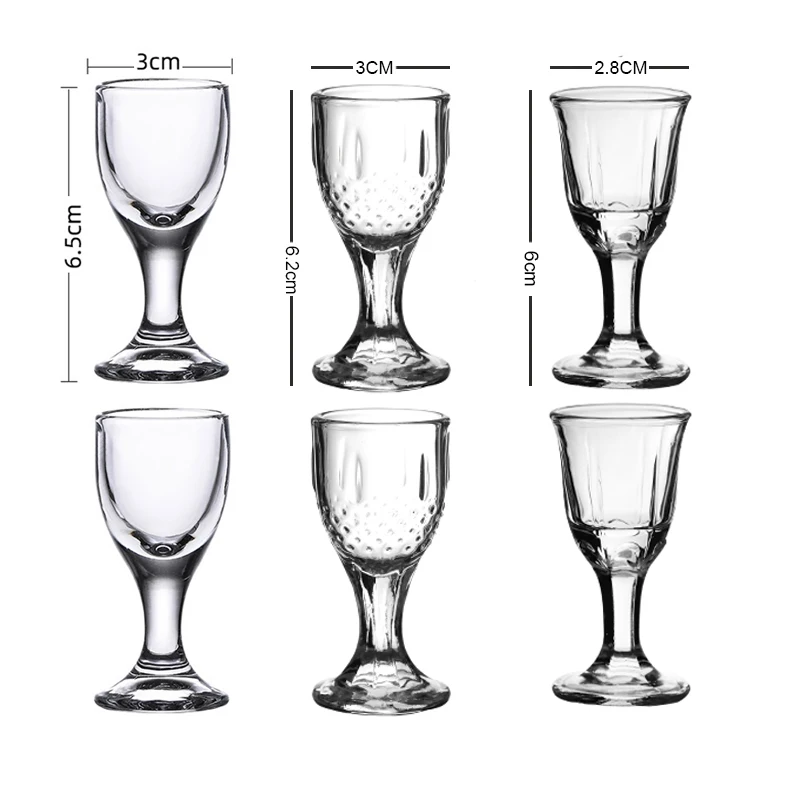 Shot Glasses Around World 2 Oz Heavy Shot Glass Line Average Size
