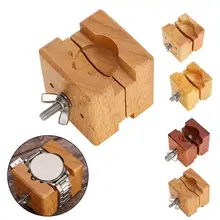 Высококачественные деревянные Чехлы для часов держатель для часов зажим для часов чехол для открывания часов ремонт аксессуаров инструменты для часового аппарата