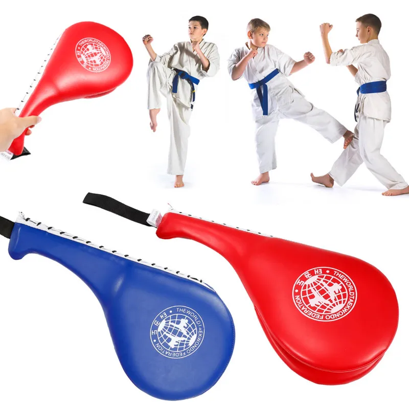 Durable Taekwondo Double Kick Pad Target Tae Kwon Do Karate Kickboxing Training Gear blanket | Спорт и развлечения