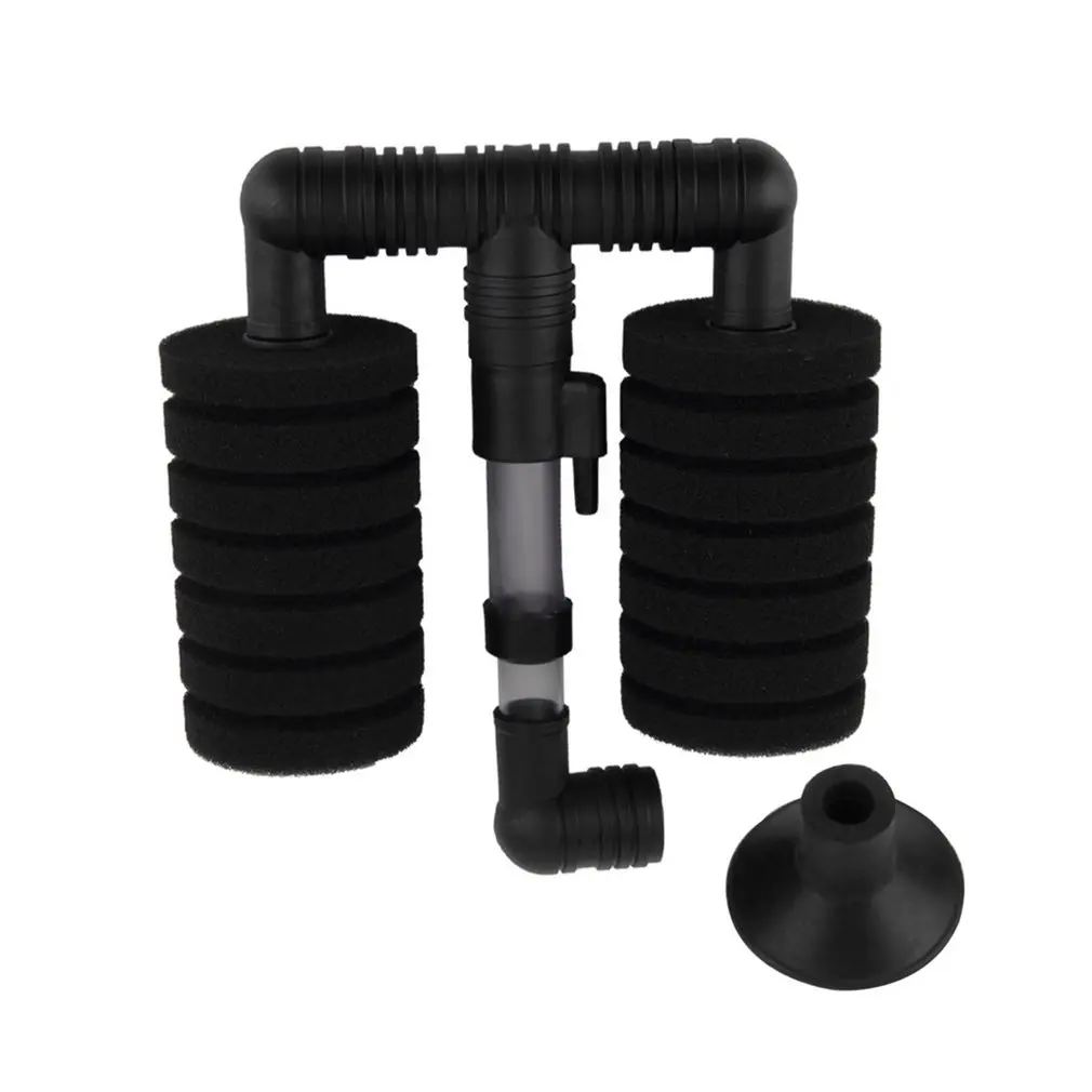 

Hot Sale New Practical Aquarium Biochemical Sponge Filter Fish Tank Air Pump