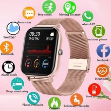

2022 New Smart Watch Women Full Touch Bracelet Fitness Tracker Blood Pressure For Xiaomi Smart phone PK GTS 2 Smartwatch Men+Box