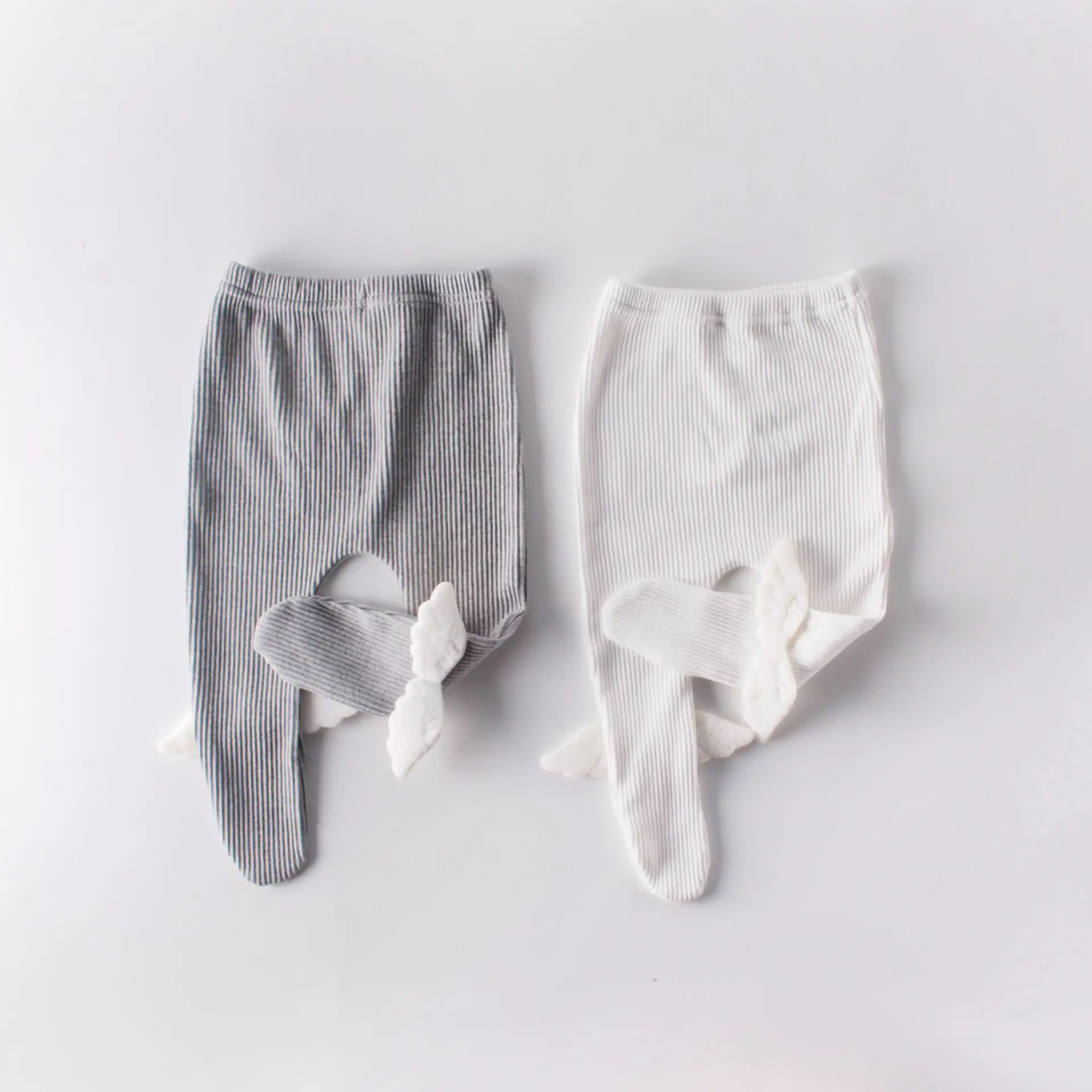

0-24M Newborn Baby Wings Tights Pants Boys Girls Knit Solid Winter New Baby Stockings Bottom Baby Pants