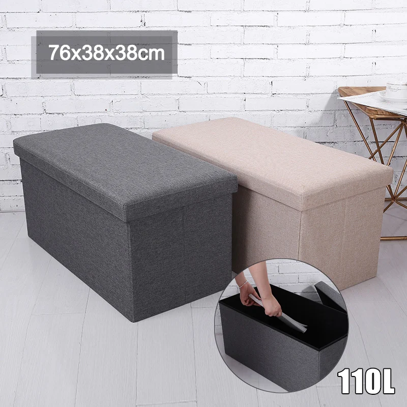 110L Portable Storage Box Chair Multifunctional Foldable Storage Stool Clothing Organizer Storage Bench Home Storage Box Chair 110L Portable Storage Box Chair Multifunctional Foldable Storage Stool Clothing Organizer Storage Bench Home Storage Box Chair