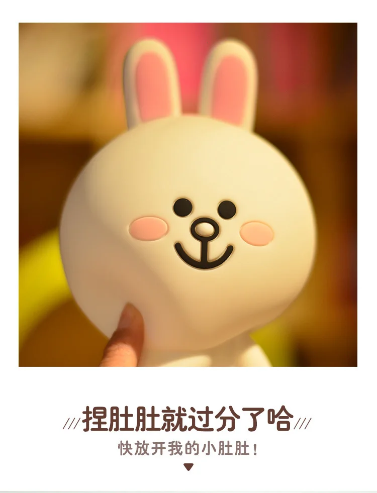 Cheng Pin чехол для карандашей с мультипликационным принтом Kawaii милый силиконовый коричневый Медведь Кролик 3D Сумка для карандашей детские игрушки подарки детский Декор