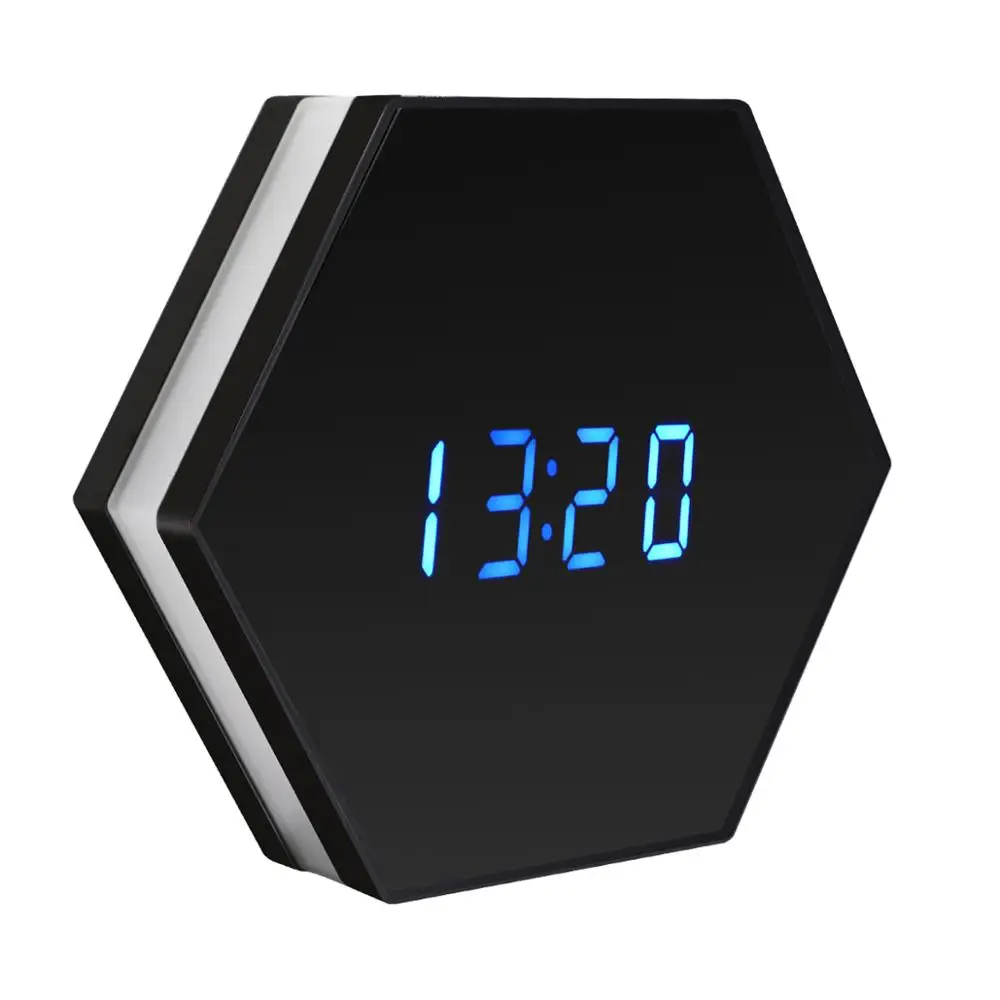 

Table Clock Mini Camera HD 1080P Night Vision Electronic Clock Wireless WIFI Camera IP P2P CCTV TV Baby Monitor Home Security Mo