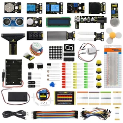 Keyestudio – Super Kit de démarrage pour bbq Micro:Bit, Kit électronique de programmation STEM, bricolage scolaire, projet de bricolage (pas de carte Micro: bit) 