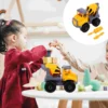 DIY Construction Truck Model Manual Building Truck Car for Kids Toddlers