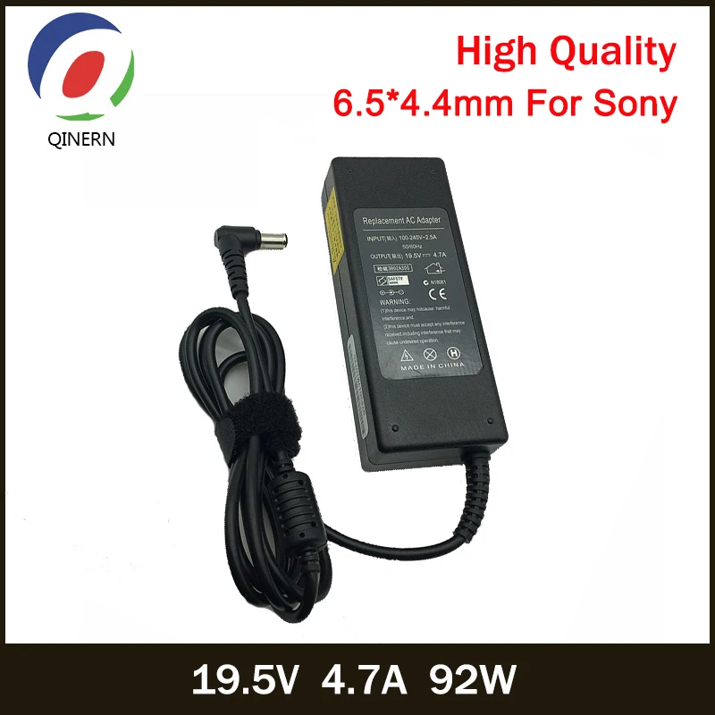 

19.5V 4.7A 90W 6.5*4.4mm Charger AC laptop adapter For Sony Vaio PCG-61511L VGP-AC19V20 VGP-AC19V29 VGP-AC19V31 VGP-AC19V32 33