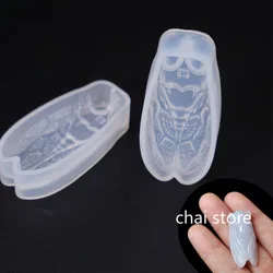 1PC Cicada Silicone Uv Jewelry Molds Pendant Jewelry Tools UV Resin Mold Jewelry Accessories